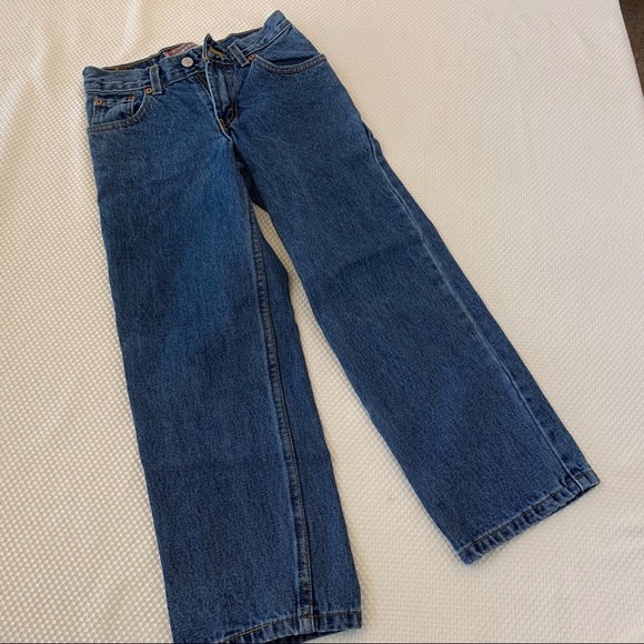 ✅ Levi’s Boys 550 Relaxed Fit Jeans, Sz 9 Regular - Picture 4 of 8